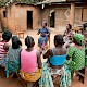 Volunteer Louise Lagni with a women's group in Doutin, Benin; Photo Credit: Johannes Ode